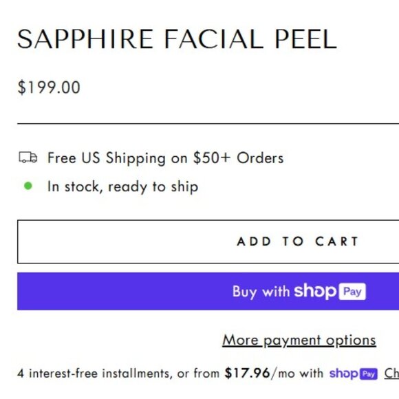 L'CORE PARIS Sapphire Facial Peel - Picture 2 of 8